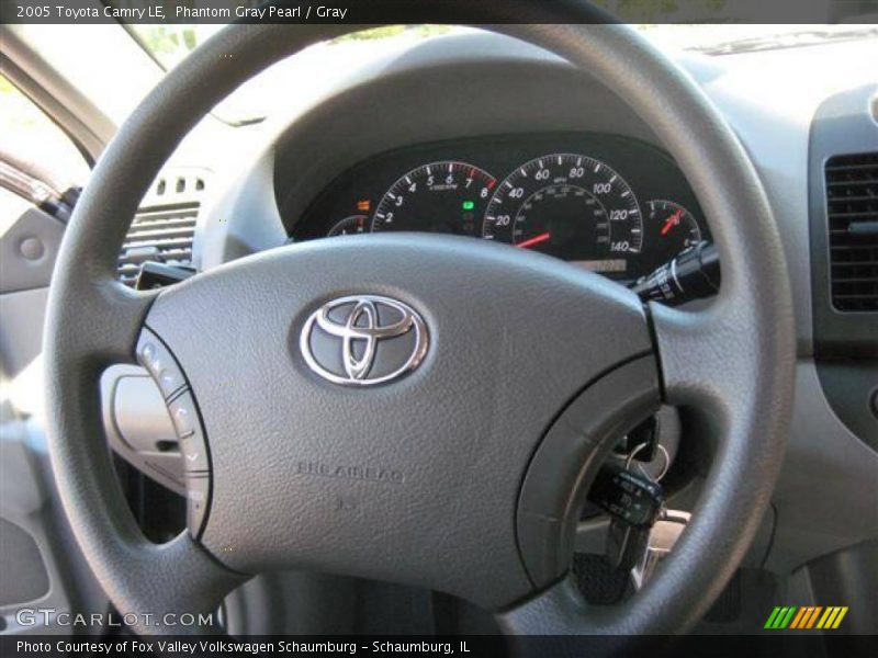 Phantom Gray Pearl / Gray 2005 Toyota Camry LE