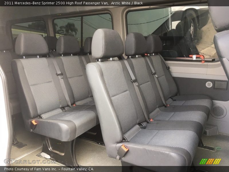 Arctic White / Black 2011 Mercedes-Benz Sprinter 2500 High Roof Passenger Van