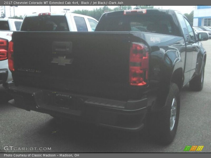 Black / Jet Black/­Dark Ash 2017 Chevrolet Colorado WT Extended Cab 4x4