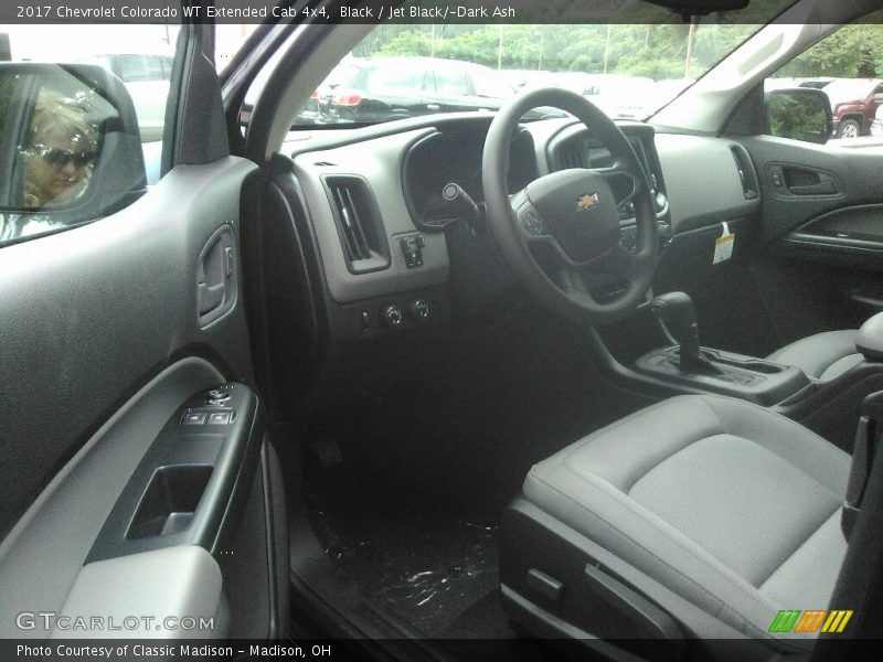 Black / Jet Black/­Dark Ash 2017 Chevrolet Colorado WT Extended Cab 4x4