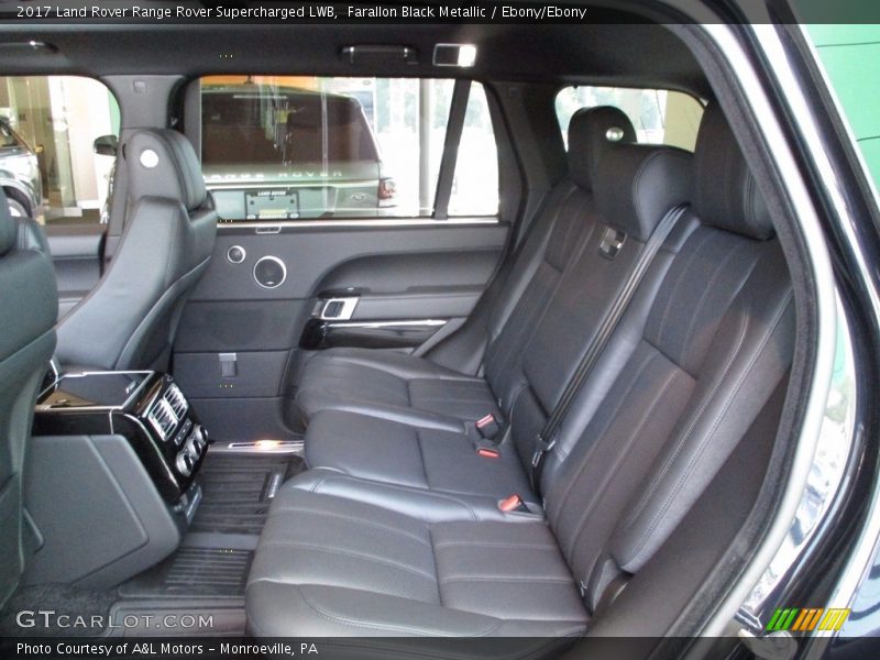 Rear Seat of 2017 Range Rover Supercharged LWB
