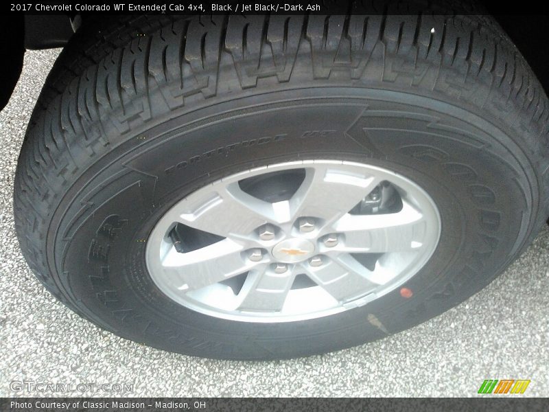 Black / Jet Black/­Dark Ash 2017 Chevrolet Colorado WT Extended Cab 4x4