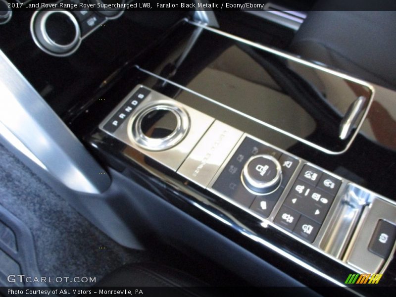 Farallon Black Metallic / Ebony/Ebony 2017 Land Rover Range Rover Supercharged LWB