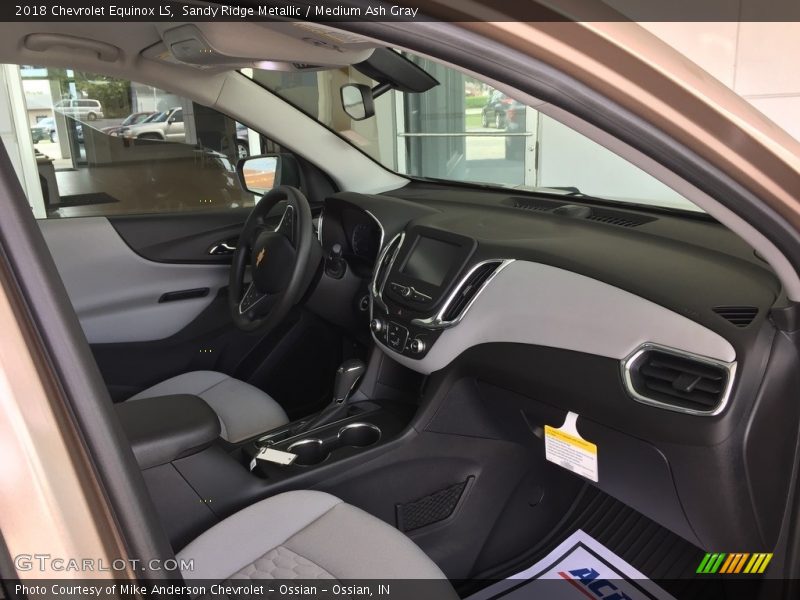 Sandy Ridge Metallic / Medium Ash Gray 2018 Chevrolet Equinox LS