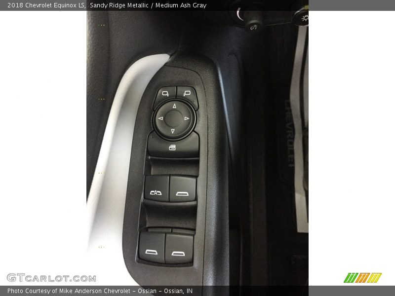 Sandy Ridge Metallic / Medium Ash Gray 2018 Chevrolet Equinox LS