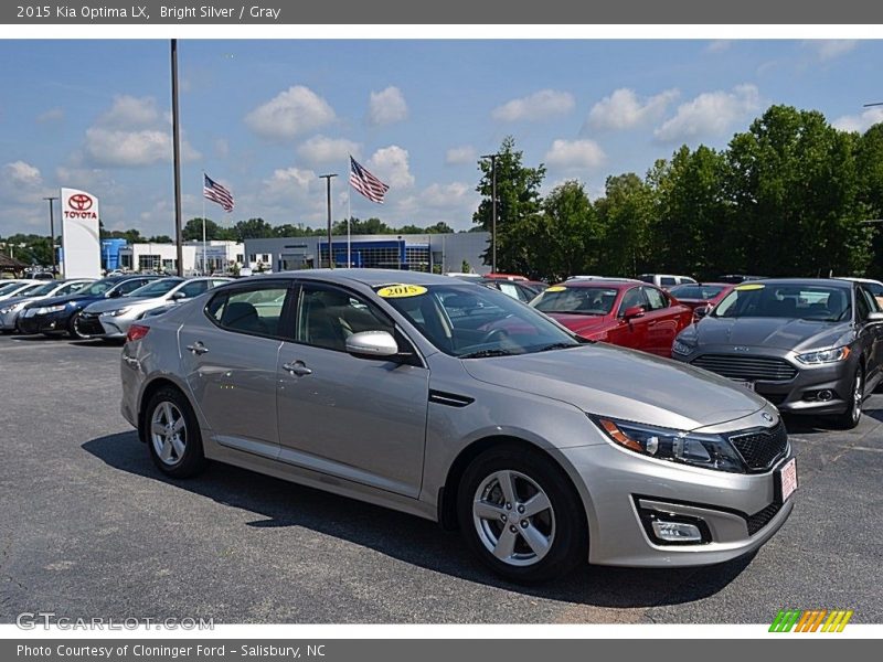Bright Silver / Gray 2015 Kia Optima LX