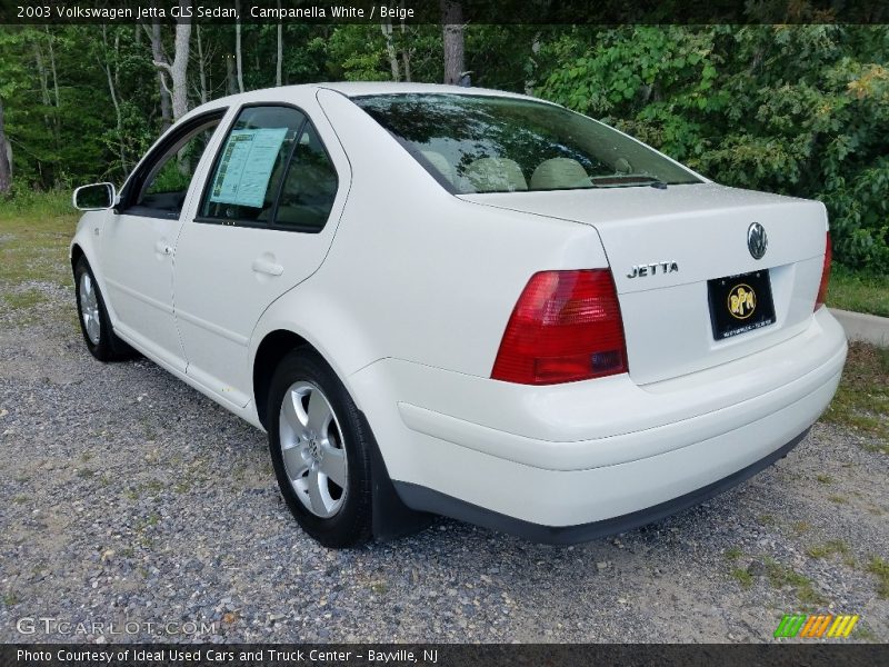 Campanella White / Beige 2003 Volkswagen Jetta GLS Sedan