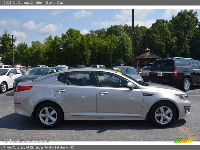 Bright Silver / Gray 2015 Kia Optima LX