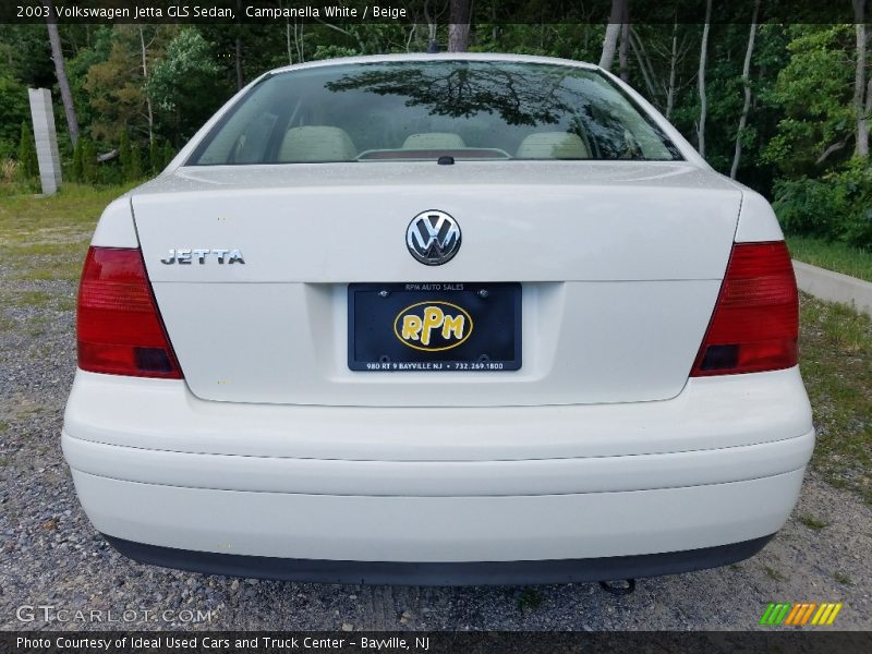 Campanella White / Beige 2003 Volkswagen Jetta GLS Sedan