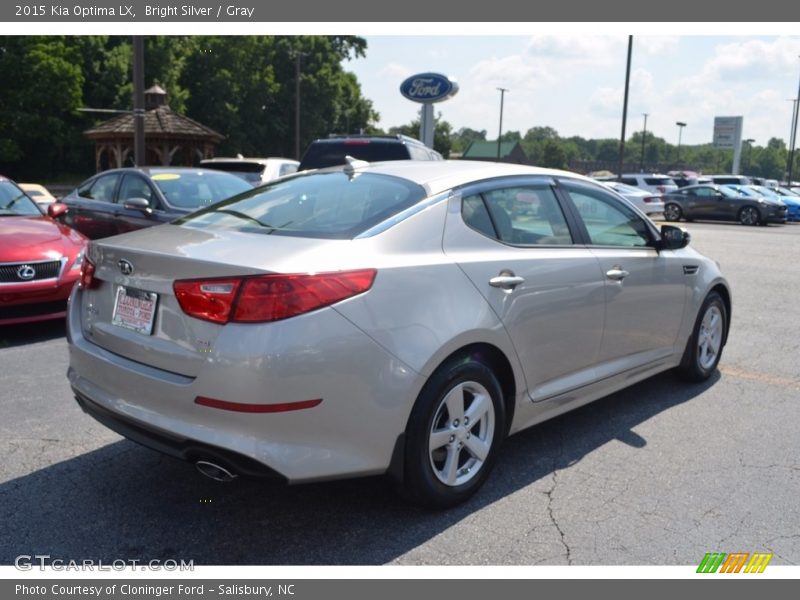 Bright Silver / Gray 2015 Kia Optima LX