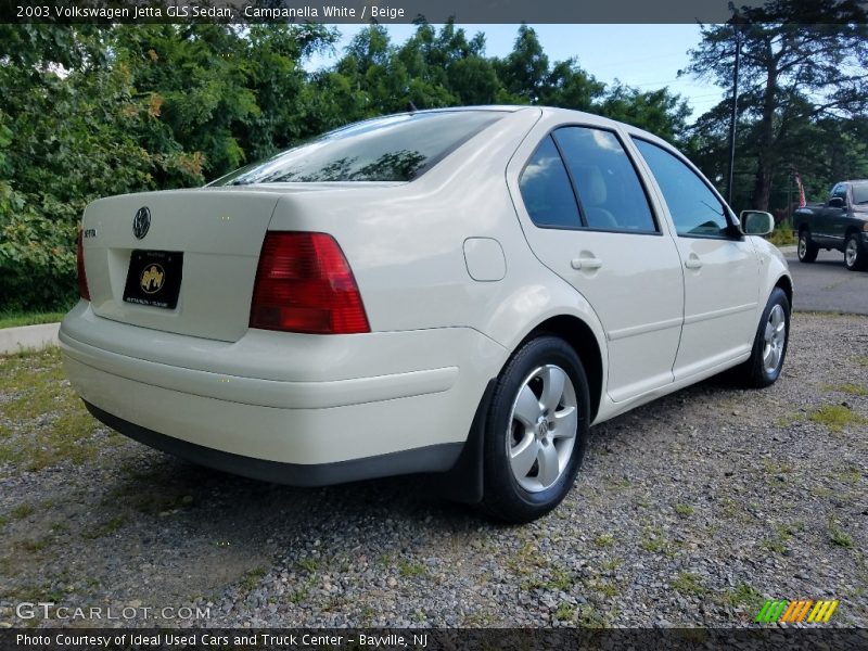 Campanella White / Beige 2003 Volkswagen Jetta GLS Sedan