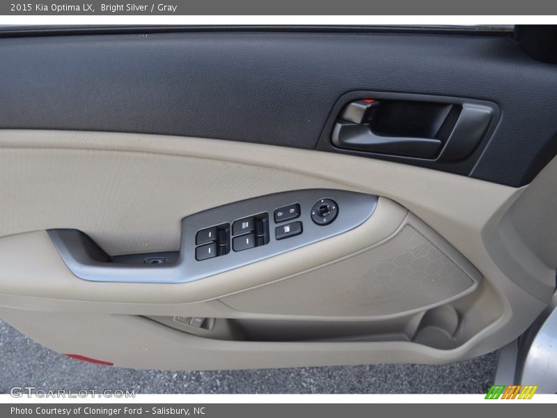 Bright Silver / Gray 2015 Kia Optima LX