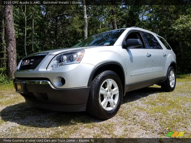 Quicksilver Metallic / Ebony 2010 GMC Acadia SL AWD
