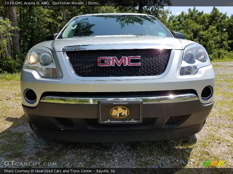 Quicksilver Metallic / Ebony 2010 GMC Acadia SL AWD
