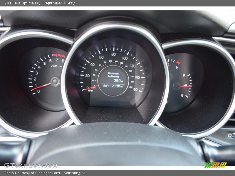 Bright Silver / Gray 2015 Kia Optima LX