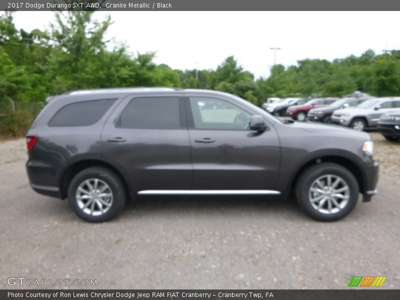 Granite Metallic / Black 2017 Dodge Durango SXT AWD