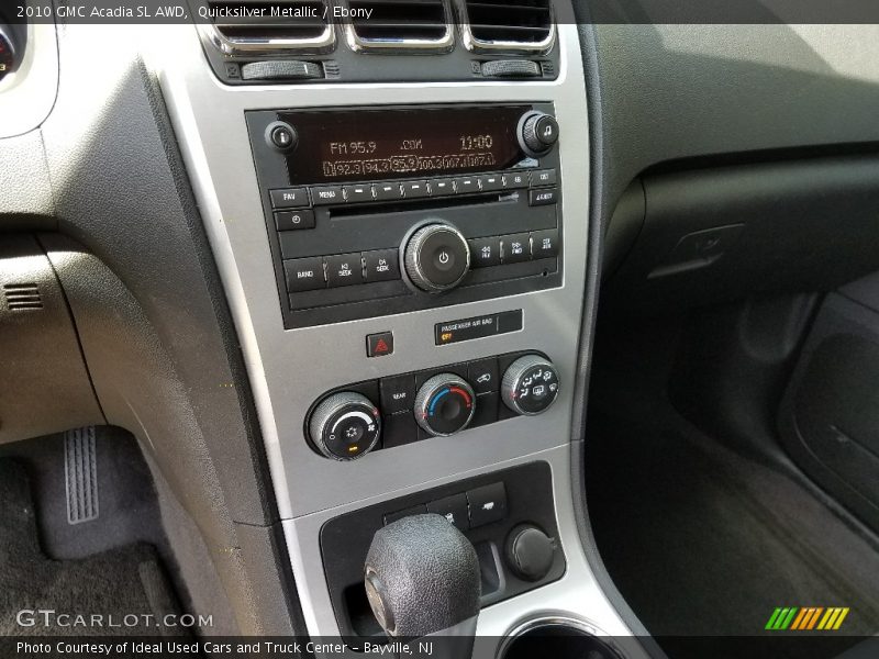 Quicksilver Metallic / Ebony 2010 GMC Acadia SL AWD