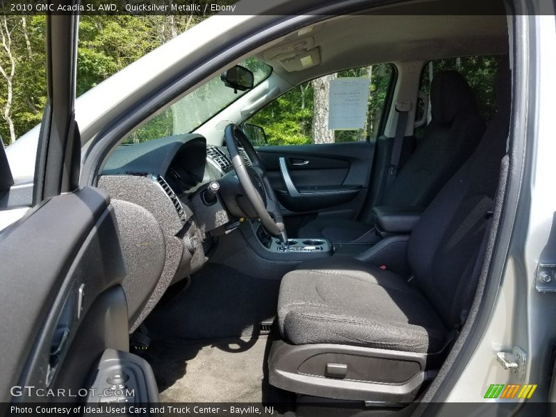 Quicksilver Metallic / Ebony 2010 GMC Acadia SL AWD