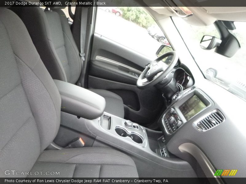 Granite Metallic / Black 2017 Dodge Durango SXT AWD