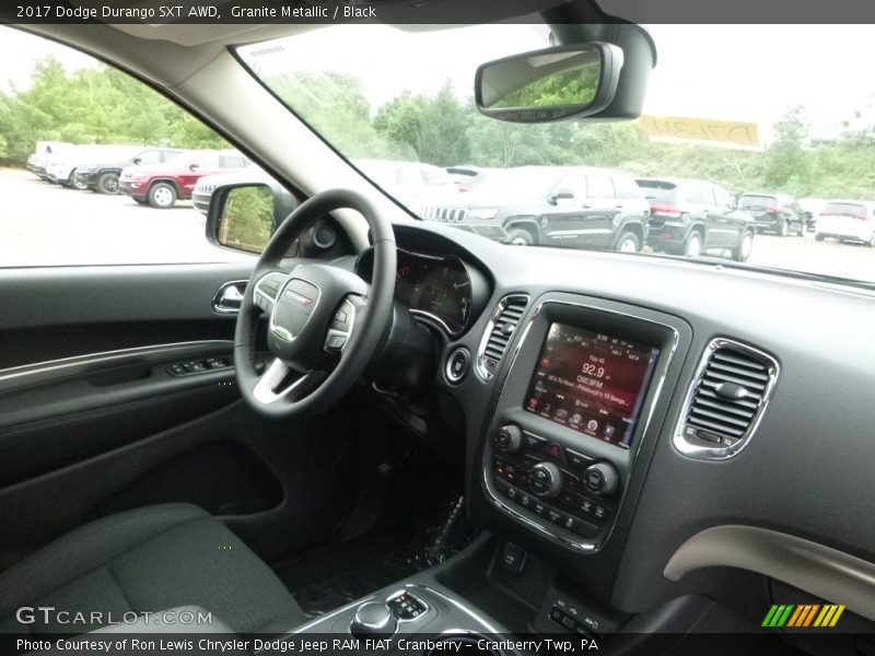 Granite Metallic / Black 2017 Dodge Durango SXT AWD