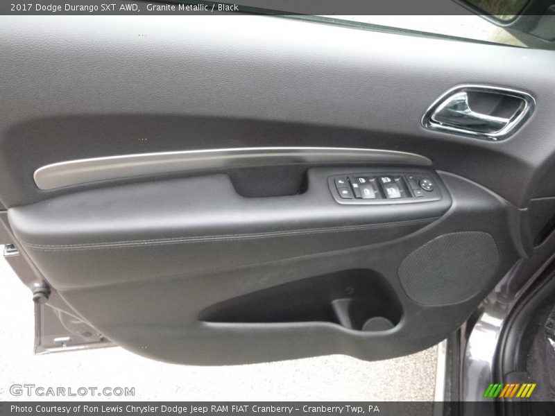Granite Metallic / Black 2017 Dodge Durango SXT AWD