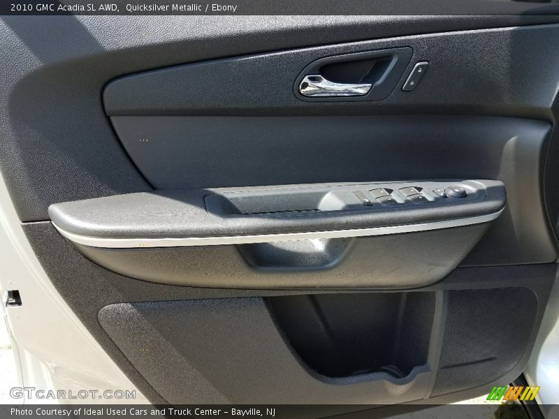 Quicksilver Metallic / Ebony 2010 GMC Acadia SL AWD