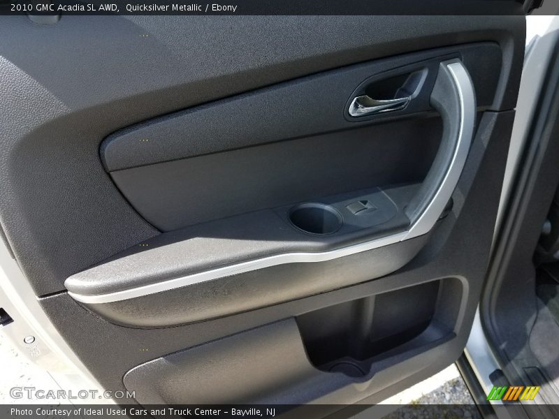 Quicksilver Metallic / Ebony 2010 GMC Acadia SL AWD