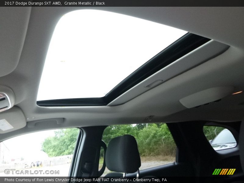 Granite Metallic / Black 2017 Dodge Durango SXT AWD