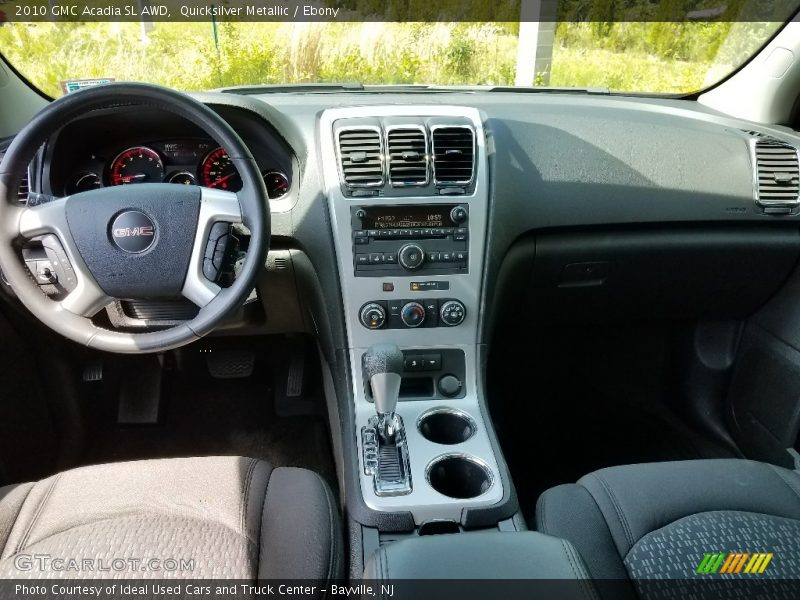 Quicksilver Metallic / Ebony 2010 GMC Acadia SL AWD