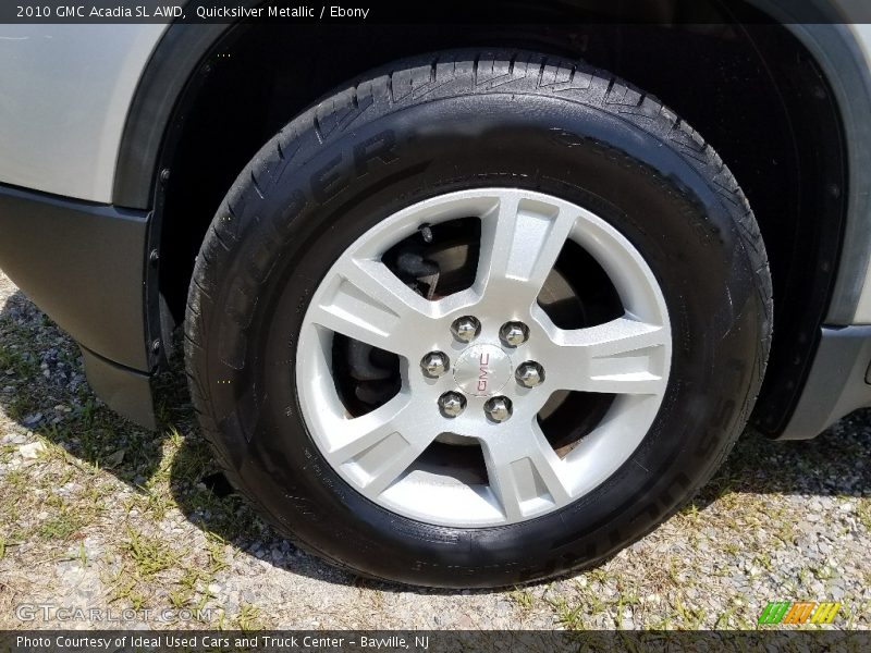 Quicksilver Metallic / Ebony 2010 GMC Acadia SL AWD