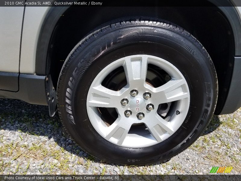 Quicksilver Metallic / Ebony 2010 GMC Acadia SL AWD