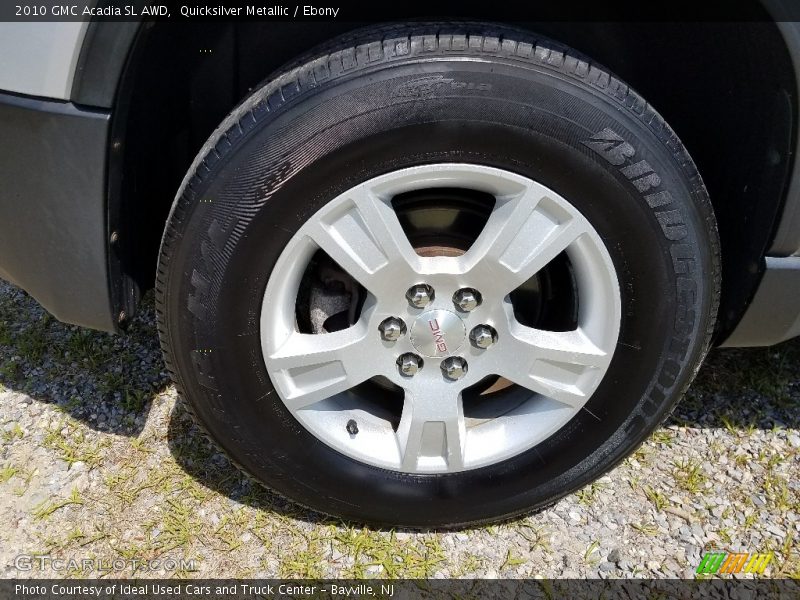 Quicksilver Metallic / Ebony 2010 GMC Acadia SL AWD