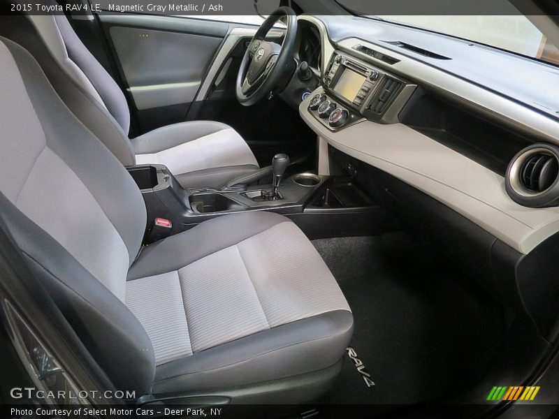 Magnetic Gray Metallic / Ash 2015 Toyota RAV4 LE
