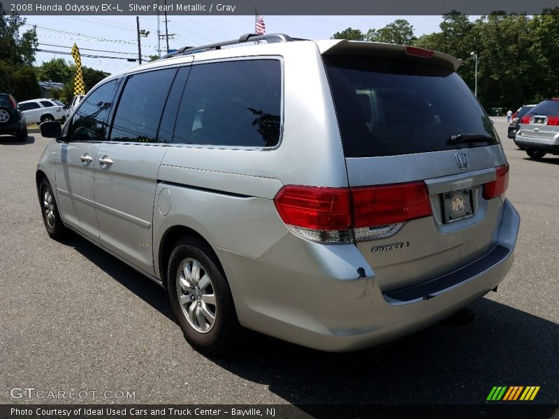Silver Pearl Metallic / Gray 2008 Honda Odyssey EX-L