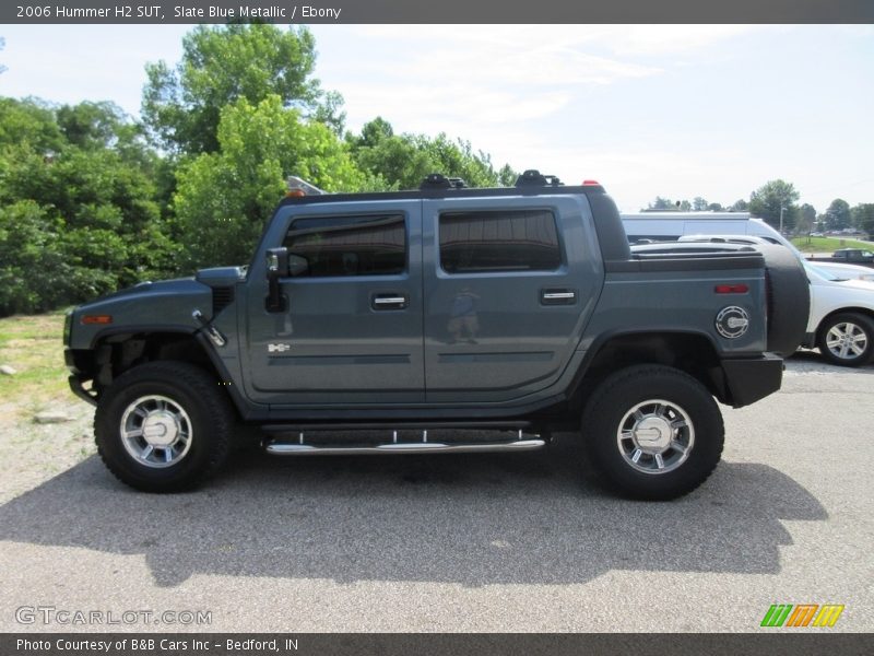 Slate Blue Metallic / Ebony 2006 Hummer H2 SUT