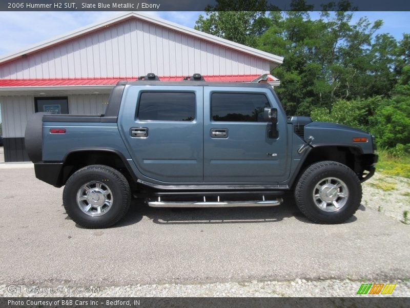 Slate Blue Metallic / Ebony 2006 Hummer H2 SUT