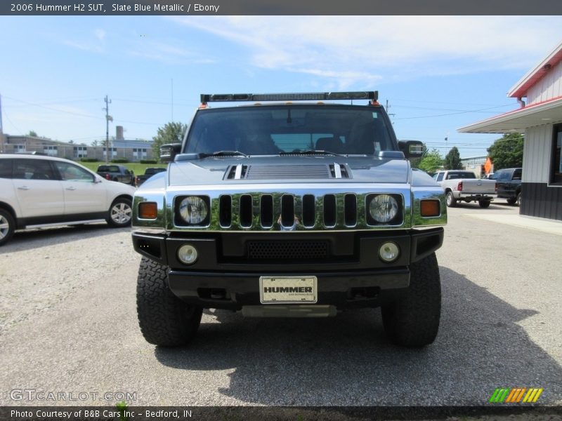 Slate Blue Metallic / Ebony 2006 Hummer H2 SUT