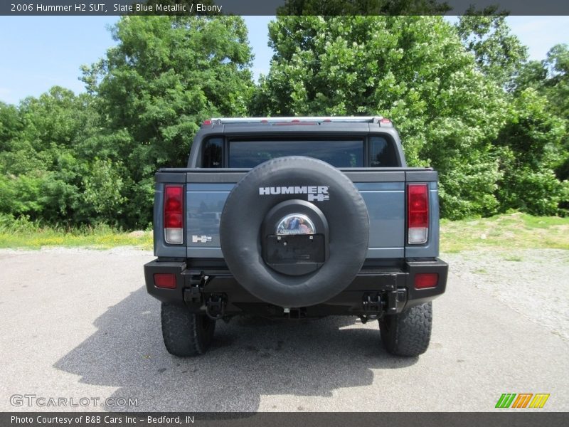 Slate Blue Metallic / Ebony 2006 Hummer H2 SUT