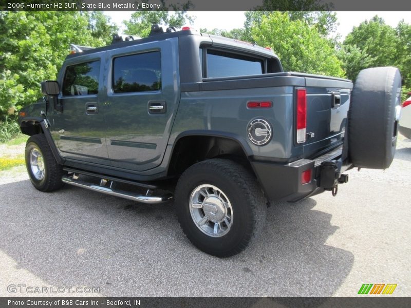 Slate Blue Metallic / Ebony 2006 Hummer H2 SUT