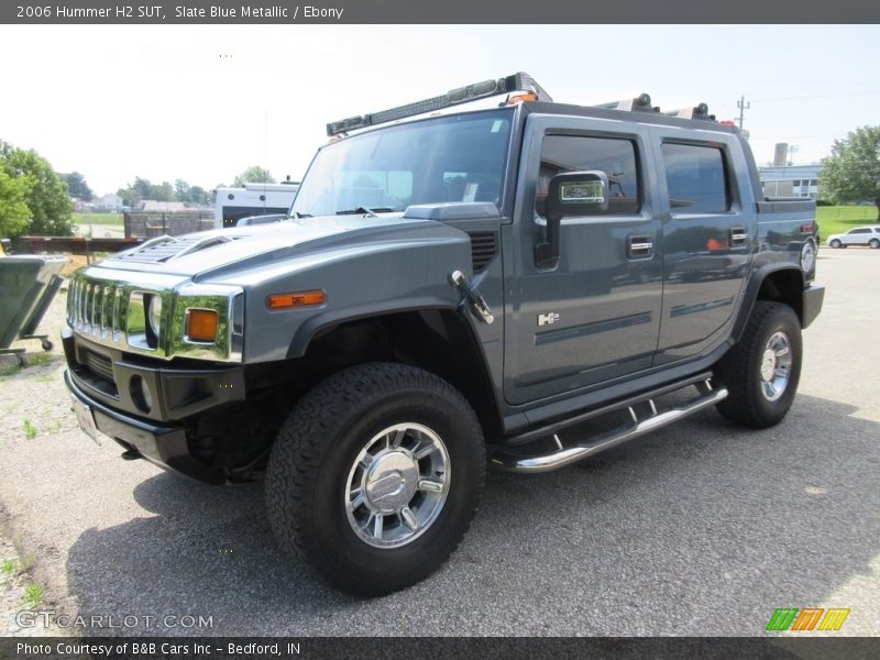 Slate Blue Metallic / Ebony 2006 Hummer H2 SUT