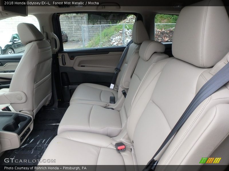 Forest Mist Metallic / Mocha 2018 Honda Odyssey EX-L