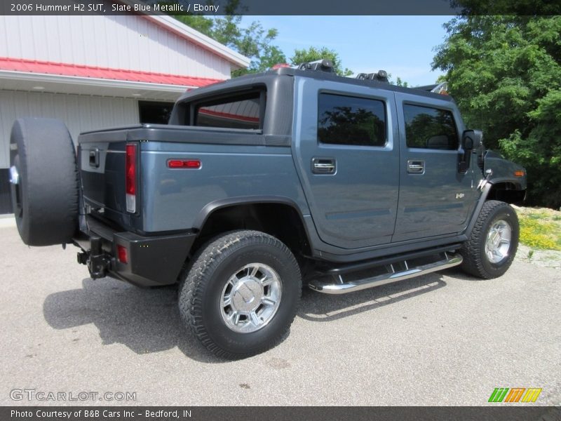 Slate Blue Metallic / Ebony 2006 Hummer H2 SUT