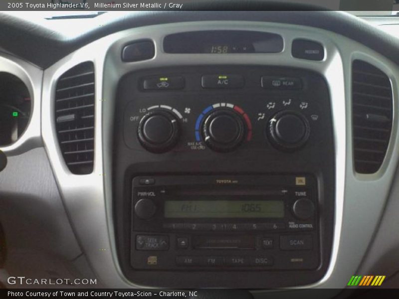 Millenium Silver Metallic / Gray 2005 Toyota Highlander V6