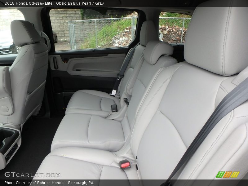 Rear Seat of 2018 Odyssey Elite