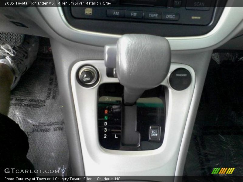 Millenium Silver Metallic / Gray 2005 Toyota Highlander V6