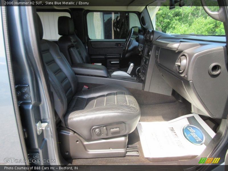 Slate Blue Metallic / Ebony 2006 Hummer H2 SUT