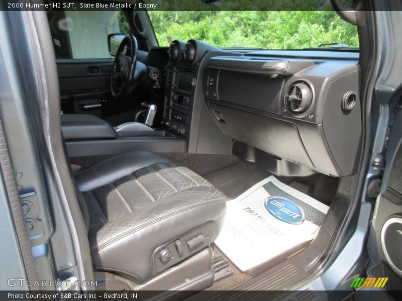 Slate Blue Metallic / Ebony 2006 Hummer H2 SUT