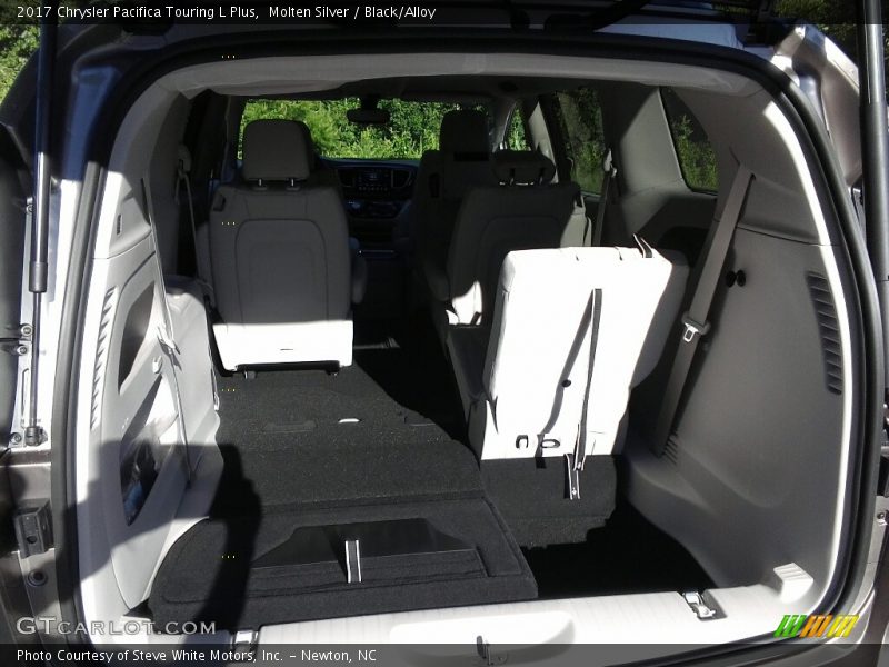 Molten Silver / Black/Alloy 2017 Chrysler Pacifica Touring L Plus