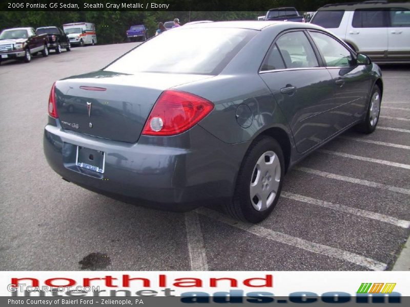 Stealth Gray Metallic / Ebony 2006 Pontiac G6 Sedan