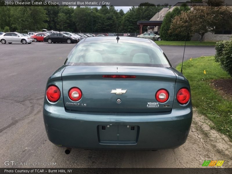 Imperial Blue Metallic / Gray 2009 Chevrolet Cobalt LS Coupe